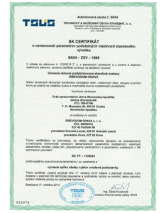 Certifikát
