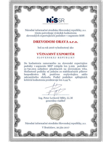 Certifikát